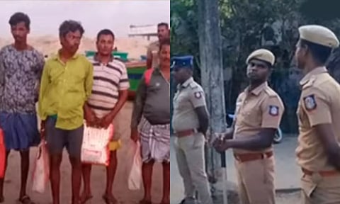 நடுக்கடலில் மீனவர்கள் மோதல்: பைபர் படகு கவிழ்ந்ததில் நாகை மீனவர் பலி