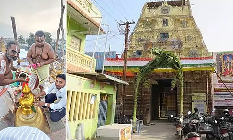 காஞ்சிபுரம் அஷ்டபுஜ பெருமாள் கோவில் கும்பாபிஷேகம்