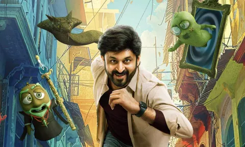 அனிமேஷன் கதாபாத்திரங்களுடன் கலகலப்பான கதை.. வைரலாகும் டபுள் டக்கர் டீசர்..