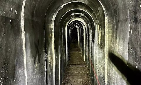 காசாவில் 10 கி.மீ. நீளமுள்ள ஹமாஸ் சுரங்கப்பாதை: நெட்வொர்க்கை அழித்தது இஸ்ரேல் ராணுவம்