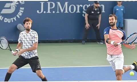 துபாய் சாம்பியன்ஷிப்: அரையிறுதிக்கு முன்னேறியது யூகி பாம்ப்ரி ஜோடி