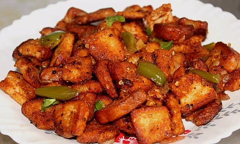 காரசாரமான சில்லி பிரெட்