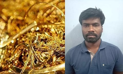 80 பவுன் நகை கொள்ளை வழக்கில் நெல்லை வாலிபர் கைது