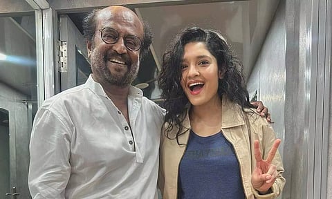 'வேட்டையன்' படப்பிடிப்பில் சூப்பர் ஸ்டாருடன் நடித்த அனுபவத்தை பகிர்ந்த ரித்திகா சிங்