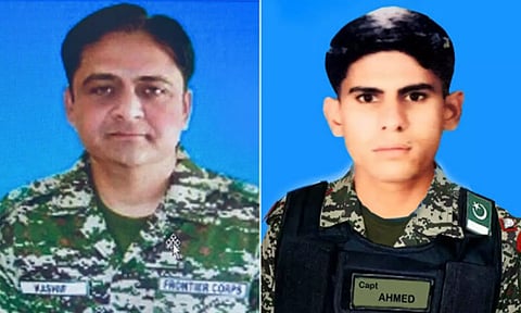 பாகிஸ்தானில் பயங்கரவாத தாக்குதல்- 2 ராணுவ அதிகாரிகள் உள்பட 7 பேர் பலி