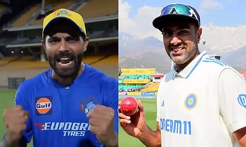 மீசை வைச்சவன் இந்திரன்.. மீசை வைக்காதவன் சந்திரன்.. அஸ்வினை தமிழிழ் வாழ்த்திய ஜடேஜா