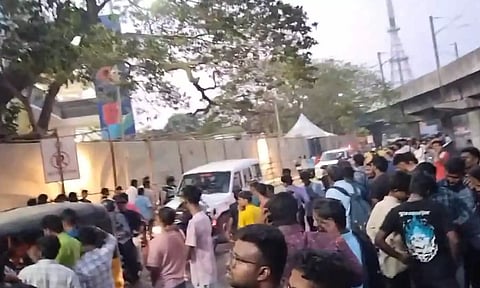 சிஎஸ்கே பயிற்சி ஆட்டத்தை பார்க்க குவிந்த ரசிகர்கள்.. ஏமாற்றத்துடன் திரும்பிய சோகம்