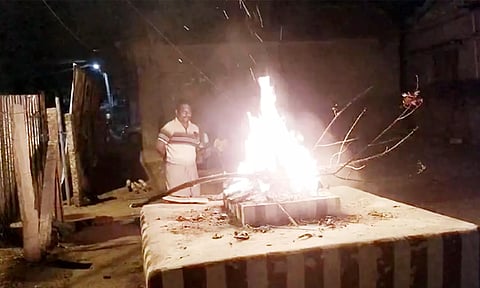 தொண்டியில் 161 ஆண்டுகளாக காமன் எரியூட்டும் தத்ரூப நிகழ்ச்சி