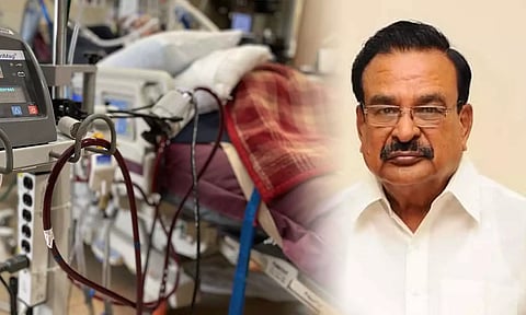 ஈரோடு எம்.பி கணேசமூர்த்திக்கு எக்மோ கருவி பொருத்தி தீவிர சிகிச்சை