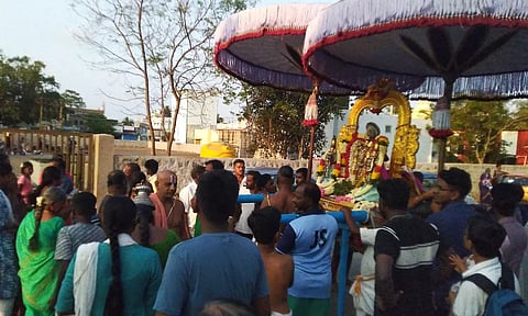 மாமல்லபுரம் தலசயன பெருமாள் திருக்கல்யாணம்