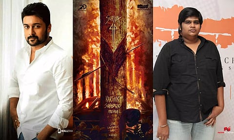 சூர்யா 44 படத்தை இயக்கும் கார்த்திக் சுப்பராஜ்