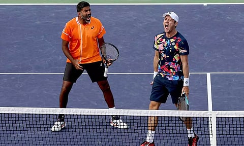 மியாமி ஓபன் டென்னிஸ்: இறுதி போட்டிக்கு முன்னேறிய போபண்ணா ஜோடி