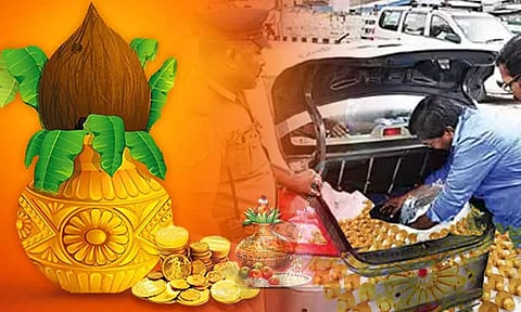 அட்சய திரிதியை வரும் நிலையில் பறக்கும் படை சோதனை-விலையேற்றம்: நகை வியாபாரிகள் கடும் அதிர்ச்சி