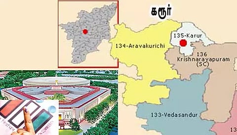 தமிழகத்திலேயே அதிக வேட்பாளர்கள் போட்டியிடும் அந்தஸ்தை பெற்ற கரூர் தொகுதி