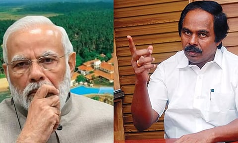 சீன ஆக்கிரமிப்பை பற்றி பேசாத மோடி கச்சத்தீவு பற்றி பேசுகிறாரா? - மனோ தங்கராஜ்