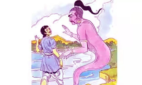 கெஞ்சிய பூதம் மனமிரங்கிய நம்பாடுவான்