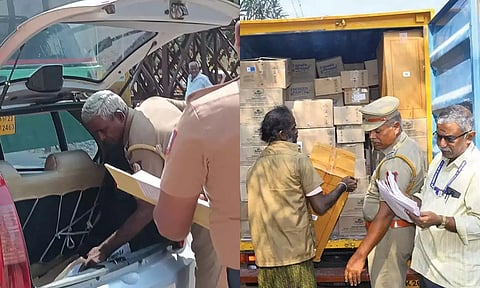 தமிழ்நாடு முழுவதும் பணப்பட்டுவாடாவை தடுக்க சோதனைகள் தீவிரம்