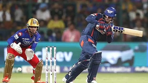 தொடர் தோல்வியை தவிர்க்குமா ஆர்சிபி? 182 ரன்கள் இலக்கு நிர்ணயித்த லக்னோ