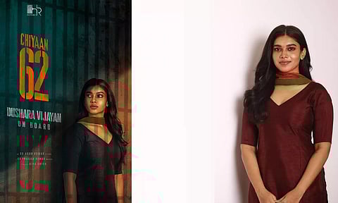 'சீயான் 62' வில் கதையின் நாயகியாகும் துஷாரா விஜயன்