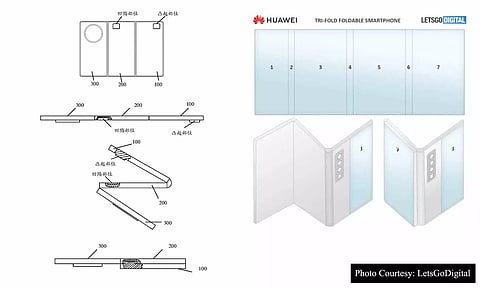 மூன்று விதங்களில் மடிக்கலாம் - புது Foldable போன் உருவாக்கும் ஹூவாய்