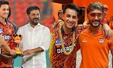 ஐ.பி.எல் 2024: அபிஷேக் சர்மாவுக்கு ஆட்ட நாயகன் விருது கொடுத்த தெலுங்கானா முதலமைச்சர்