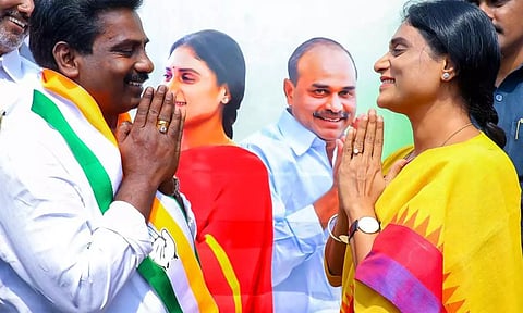 ஆந்திராவில் ஒய்.எஸ்.ஆர். கட்சி எம்.எல்.ஏ. காங்கிரசில் இணைந்தார்