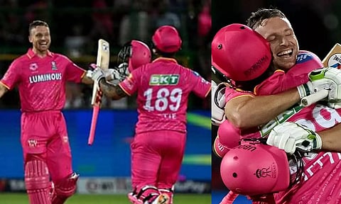 ஹெட்மயரால் தான் சதம் அடித்தேன்- பட்லர் நெகிழ்ச்சி