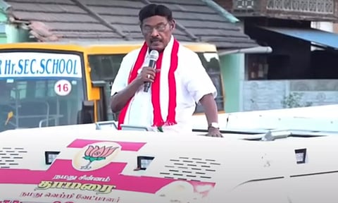 கல்பாடி, சிறுவாச்சூர், வேலூர் பகுதிகளில் பாரிவேந்தர் வாக்கு சேகரிப்பு