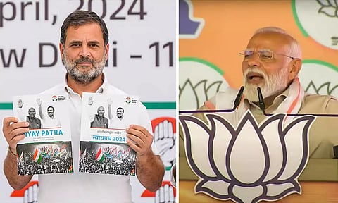 முஸ்லிம் லீக் குறித்து மோடி பேச்சு: தேர்தல் ஆணையத்தில் காங்கிரஸ் புகார்