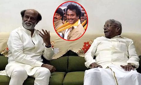 ஆர்.எம்.வீரப்பன் உடலுக்கு ரஜினிகாந்த், இளையராஜா நேரில் சென்று அஞ்சலி