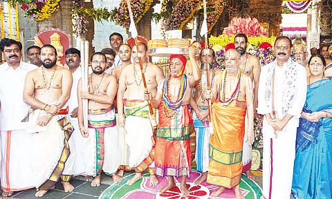 திருப்பதி ஏழுமலையான் கோவிலில் உகாதி ஆஸ்தானம்