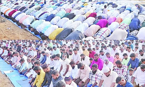 ஜாக் அமைப்பு -தவ்ஹீத் ஜமாத் சார்பில் திருப்பூரில் ரம்ஜான் சிறப்பு தொழுகை: திரளானோர் பங்கேற்பு