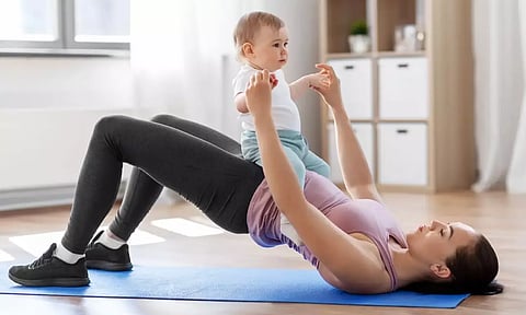 பிரசவத்திற்கு பிறகு உடல் எடையை குறைக்க சில டிப்ஸ்....!