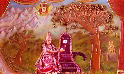 அம்பிகை வழிபட்ட லிங்கம்