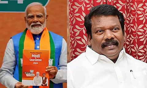 பாஜகவின் தேர்தல் அறிக்கை ஒரு ஜூம்லா நாடகம் - காங்கிரஸ் தலைவர் செல்வப்பெருந்தகை