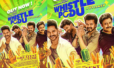 "பார்ட்டி ஒன்னு தொடங்கட்டுமா.. "- வைரலாகும் ' GOAT'ஃபர்ஸ்ட் சிங்கிள்