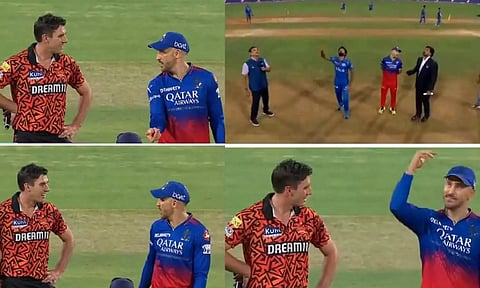 மேட்ச் பிக்சிங் செய்ததா மும்பை? கம்மின்ஸிடம் டாஸ் குறித்து பேசிய டு பிளெசிஸ்- வைரலாகும் வீடியோ