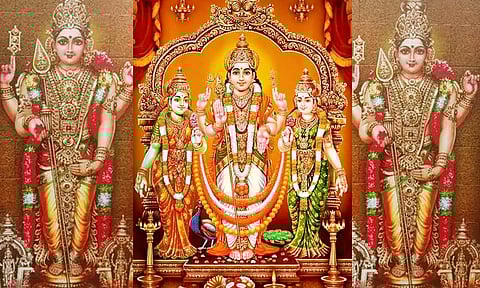 அகத்தியருக்கு தமிழ் கற்றுக்கொடுத்த முருகன்