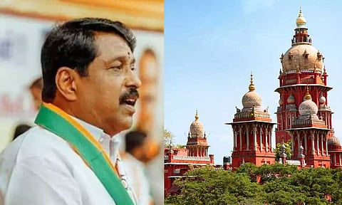 நயினார் நாகேந்திரனை தகுதிநீக்கம் செய்ய கோரிய மனு- சென்னை ஐகோர்ட்டில் நாளை விசாரணை