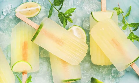 சுவை நிறைந்த லெமன் ஷாட் பாப்சிகிள்