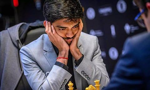 கேன்டிடேட் செஸ் போட்டி: 12-வது சுற்றில் குகேஷ் வெற்றி- 3 வீரர்கள் 7.5 புள்ளிகளுடன் முன்னிலை