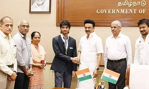 குகேஷுக்கு வாழ்த்து தெரிவித்த முதலமைச்சர் மு.க.ஸ்டாலின்