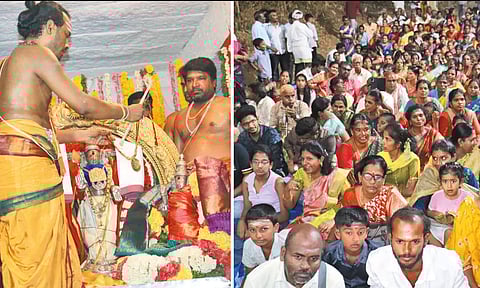 திருத்தணி முருகன் கோவிலில் திருக்கல்யாணம்