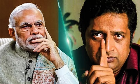 மோடியின் மோசமான பேச்சுக்கு மக்கள் தக்க பாடம் புகட்டுவார்கள் - பிரகாஷ்ராஜ்