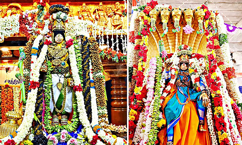 கள்ளழகர் விடிய, விடிய தசாவதார கோலத்தில் காட்சி