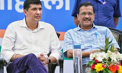 "அவர் வலிமையாக இருக்கிறார்.."- சிறையில் கெஜ்ரிவாலை சந்தித்த அமைச்சர் சவுரப் பரத்வாஜ்