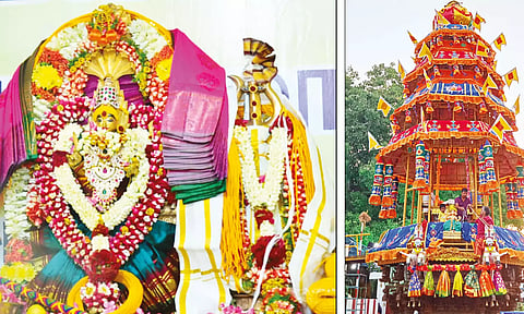 இன்று மாலை உடுமலை மாரியம்மன் கோவில் தேரோட்டம்