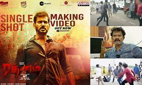 சிங்கிள் ஷாட் மேக்கிங் வீடியோவை வெளியிட்ட 'ரத்னம்' படக்குழு