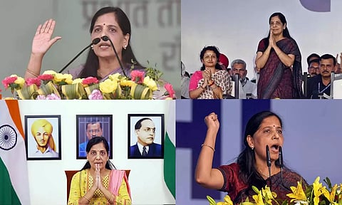 ஆம் ஆத்மி கட்சிக்காக தேர்தல் பிரசாரம் மேற்கொள்கிறார் கெஜ்ரிவால் மனைவி: நாளை ரோடு ஷோ