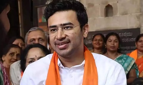 பெங்களூருவில் பாஜக வேட்பாளர் தேஜஸ்வி சூர்யா மீது வழக்குப்பதிவு